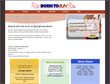 Tablet Screenshot of borntoruninc.com